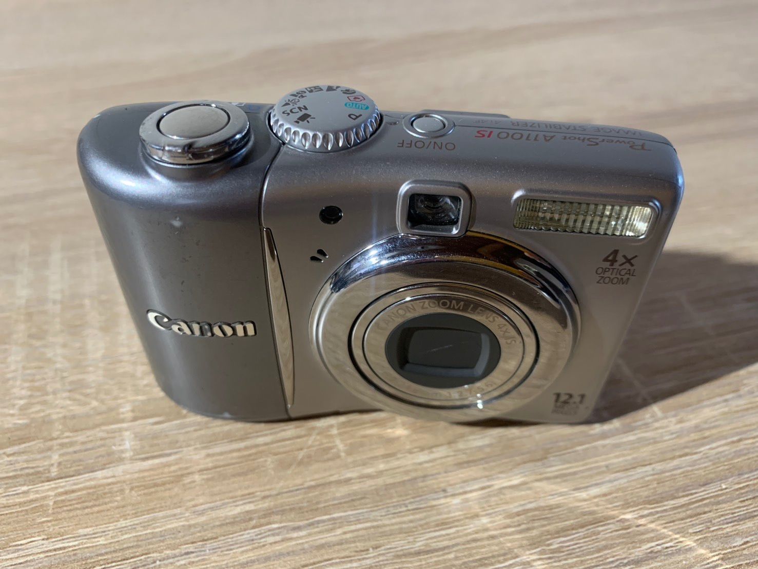 7809 Canon PowerShot A1100 IS シルバー デジカメ ジャンク品 - メルカリ