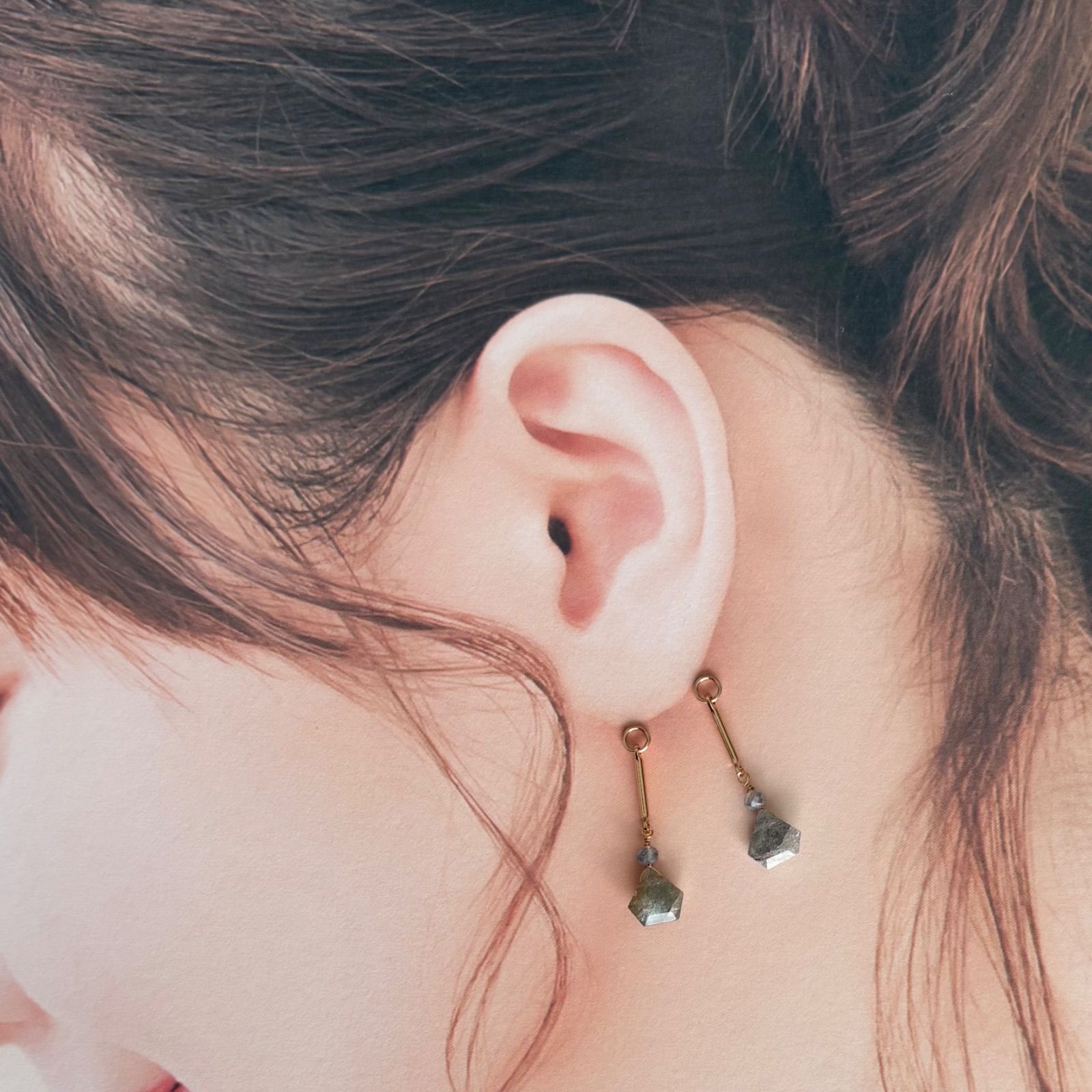 ペンタゴンラブラドライトのチャーム【14kgf】 - メルカリ