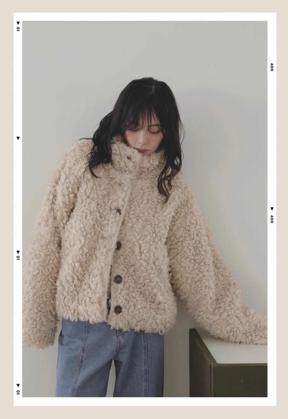 新品 プードルファーブルゾン esicaエシカ LIANリアン - メルカリ