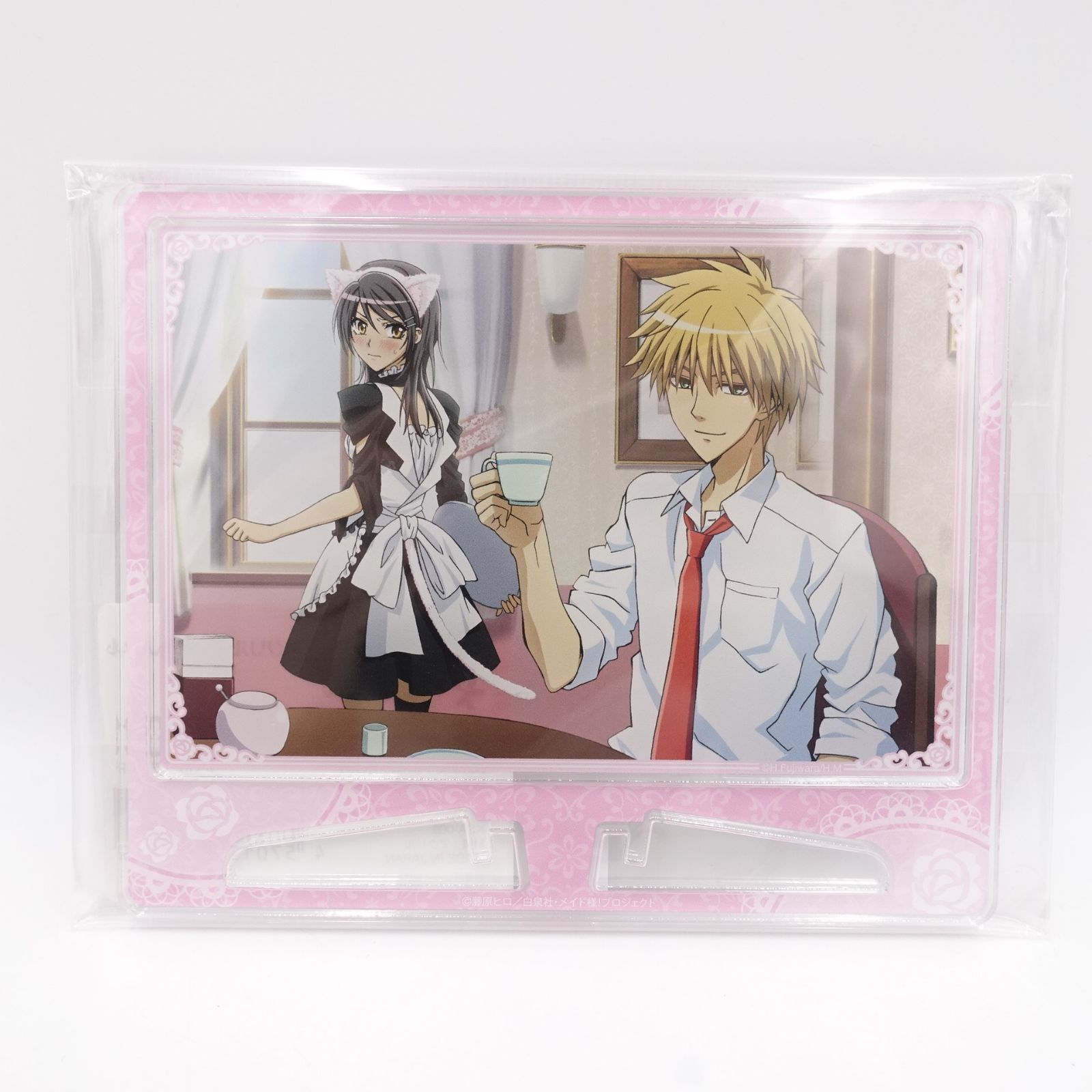 会長はメイド様！ アクリルイーゼルパネル ピンク 未開封 碓氷拓海