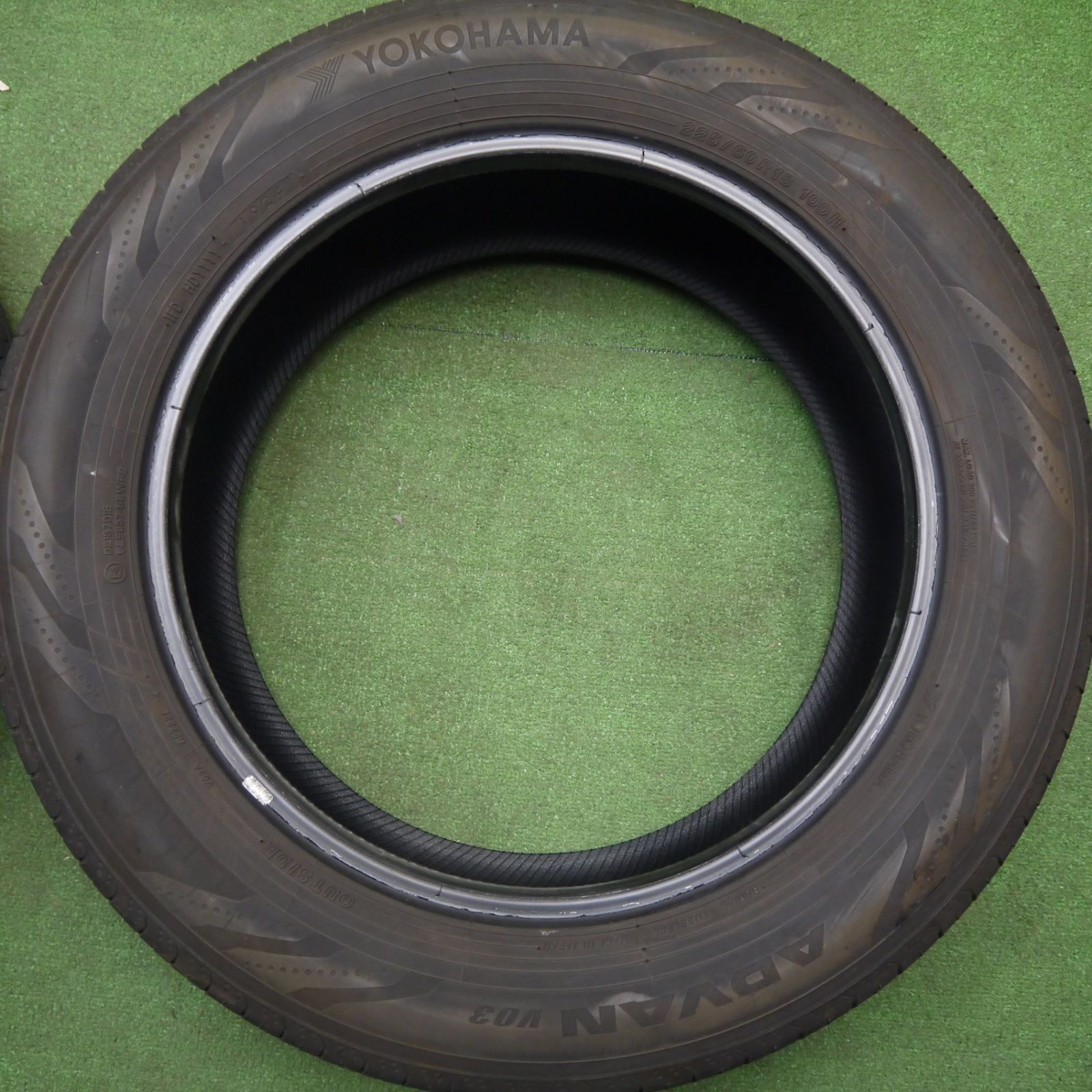 4本価格！24年☆225/60R18 ヨコハマ アドバン V03 タイヤ 18インチ 40