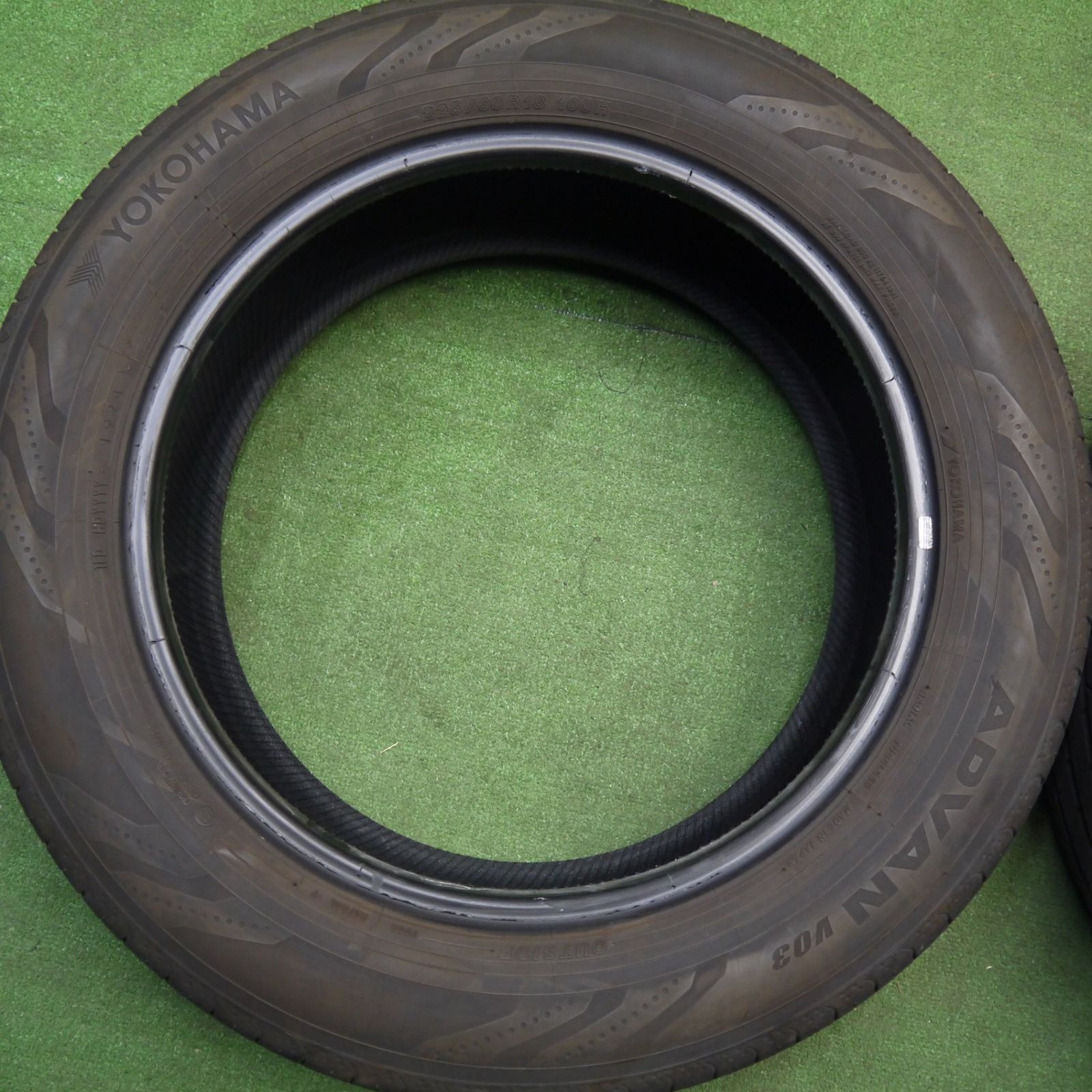 4本価格！24年☆225/60R18 ヨコハマ アドバン V03 タイヤ 18インチ 40