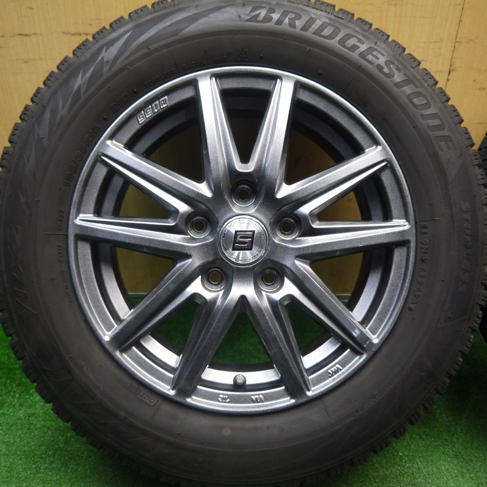 キレイ☆スタッドレス 195/65R15 ブリヂストン ブリザック VRX2 SEIN 