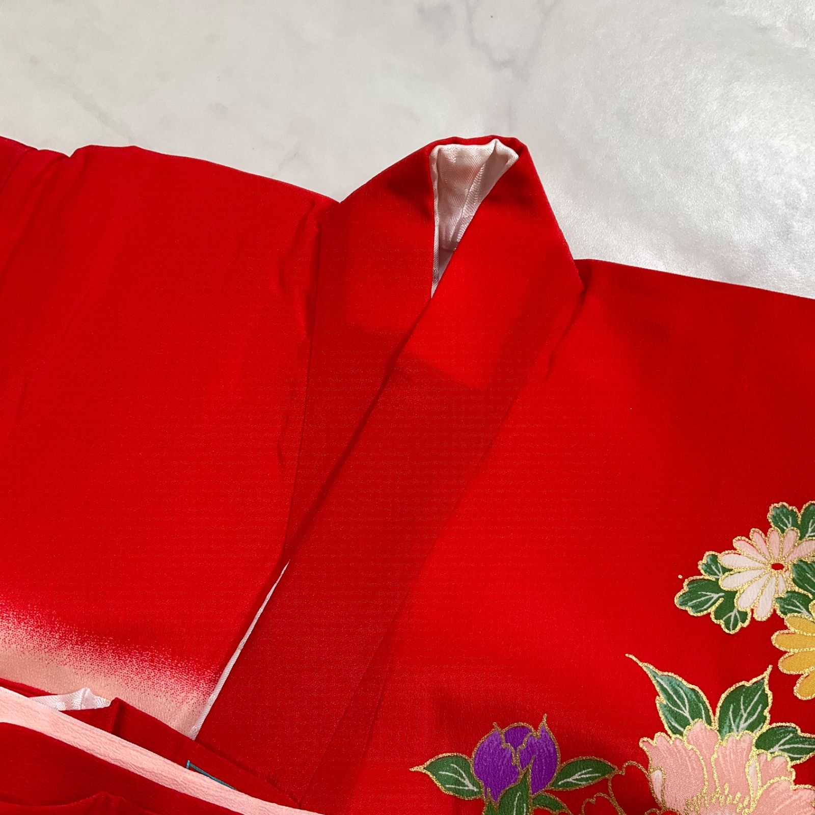 ◇kimono+one◇美品◇産着◇お宮参り◇正絹◇長襦袢付き◇七五三