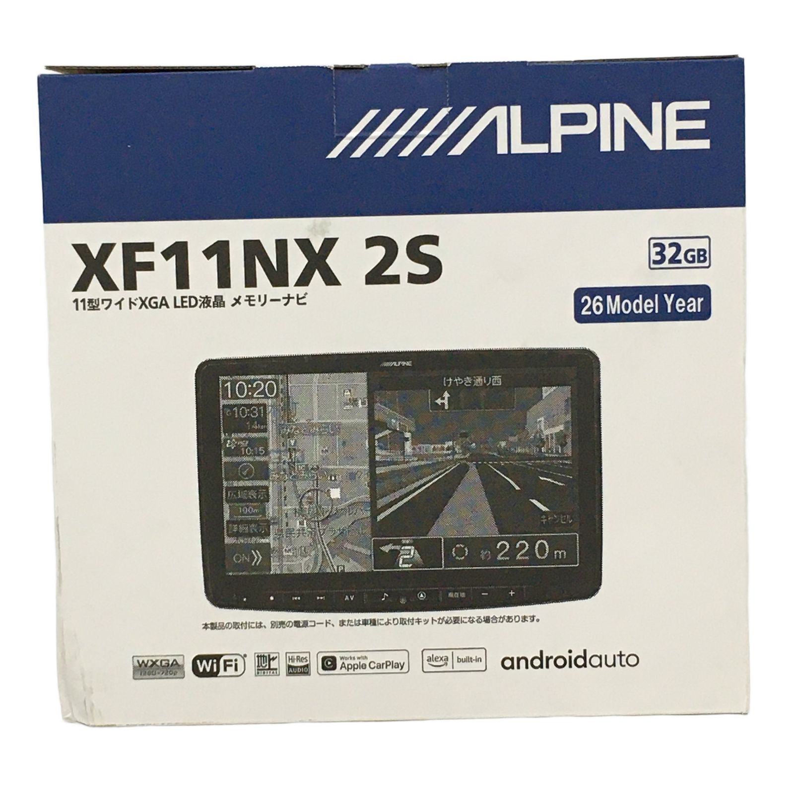 未使用 ALPINE XF11NX 2S 32GB 2026年モデル 11型ワイドXGA LED液晶