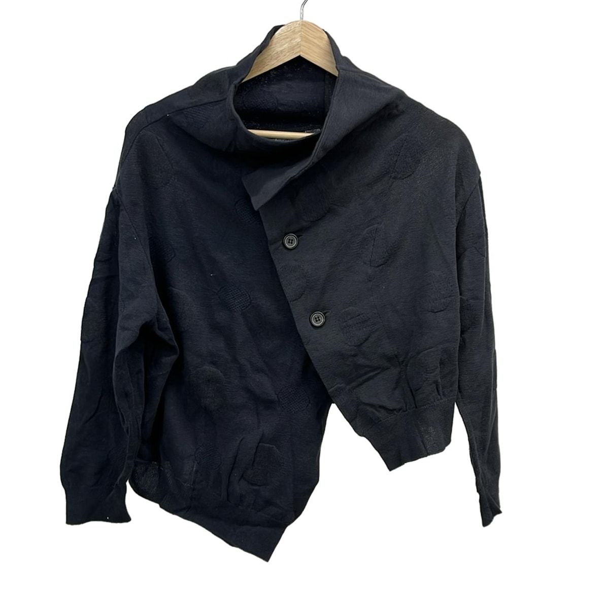 Y's(ワイズ) カーディガン サイズ2 M レディース美品 - 黒×ダーク