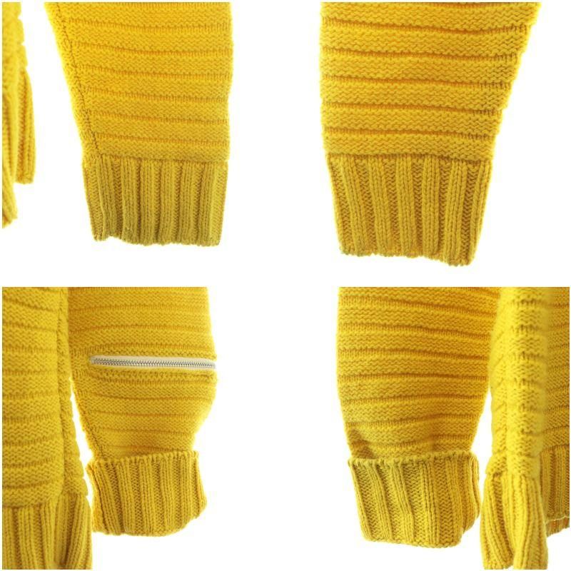 サカイ sacai ケーブル編みクルーネックプルオーバーニット セーター