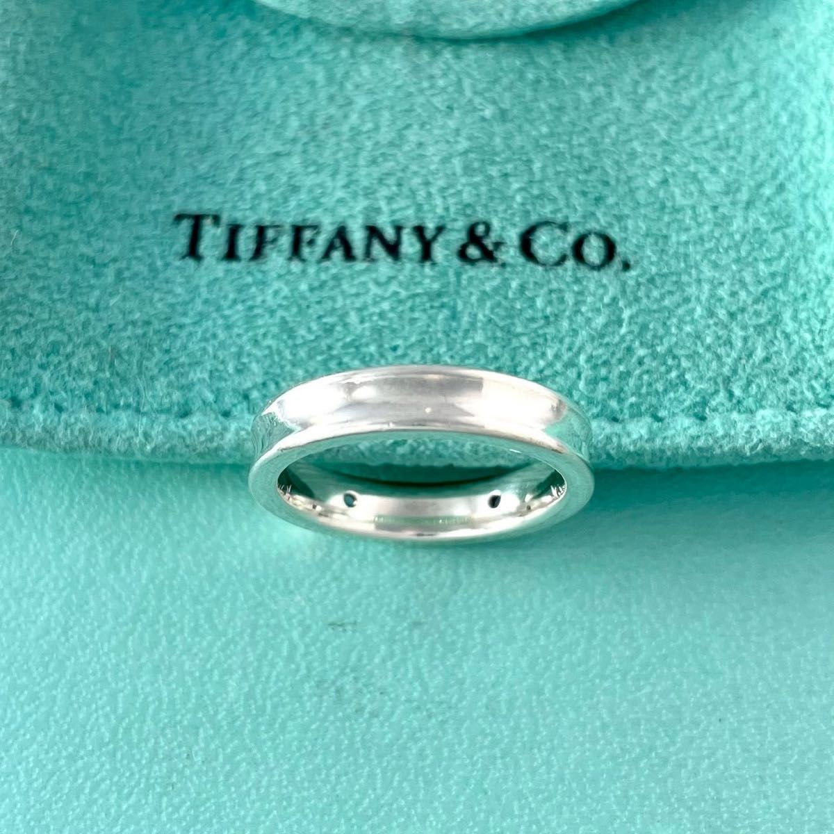 ティファニー 9号 モンタナサファイア 2P ナロー リング YQ11fe - メルカリ