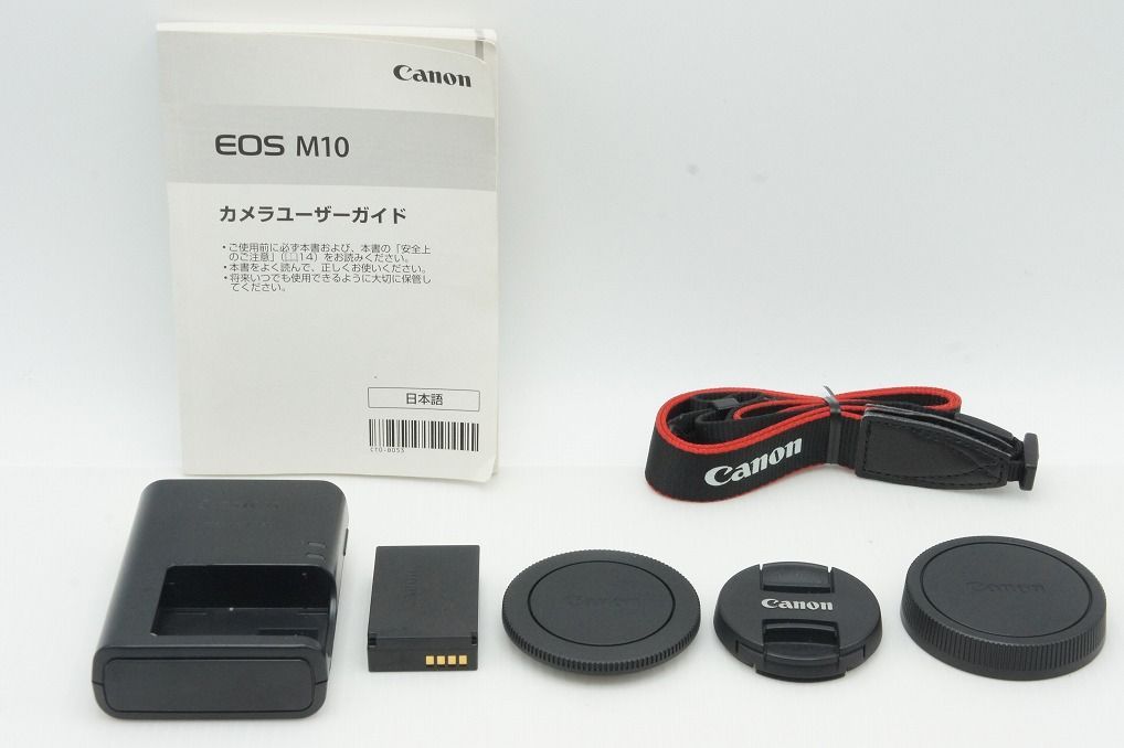 良品 Canon キヤノン EOS M10 レンズキット (EF-M 15-45mm F3.5-6.3 IS