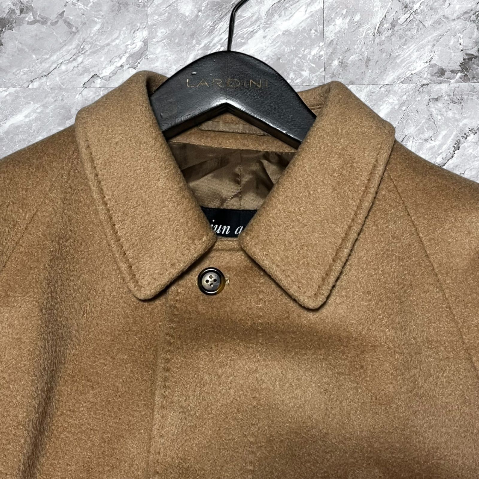 極美品 Jun ashida ジュンアシダ ステンカラーコート ロングコート