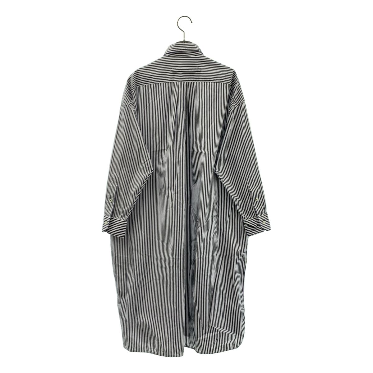 TICCA / ティッカ | コットン ストライプ シャツワンピース | F