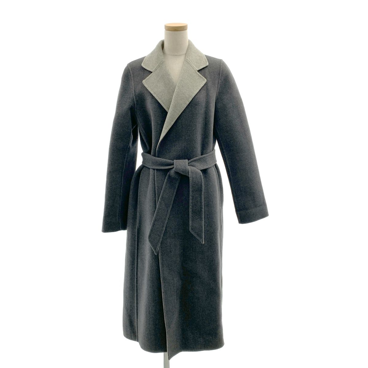 RALPH LAUREN / ラルフローレン | ウール ベルト付き ボタンレス