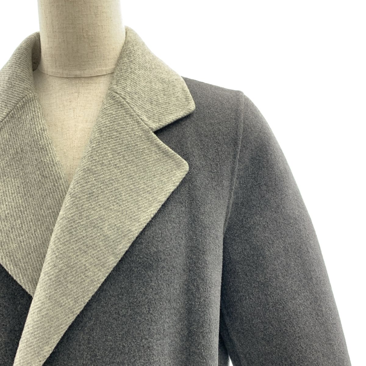 RALPH LAUREN / ラルフローレン | ウール ベルト付き ボタンレス