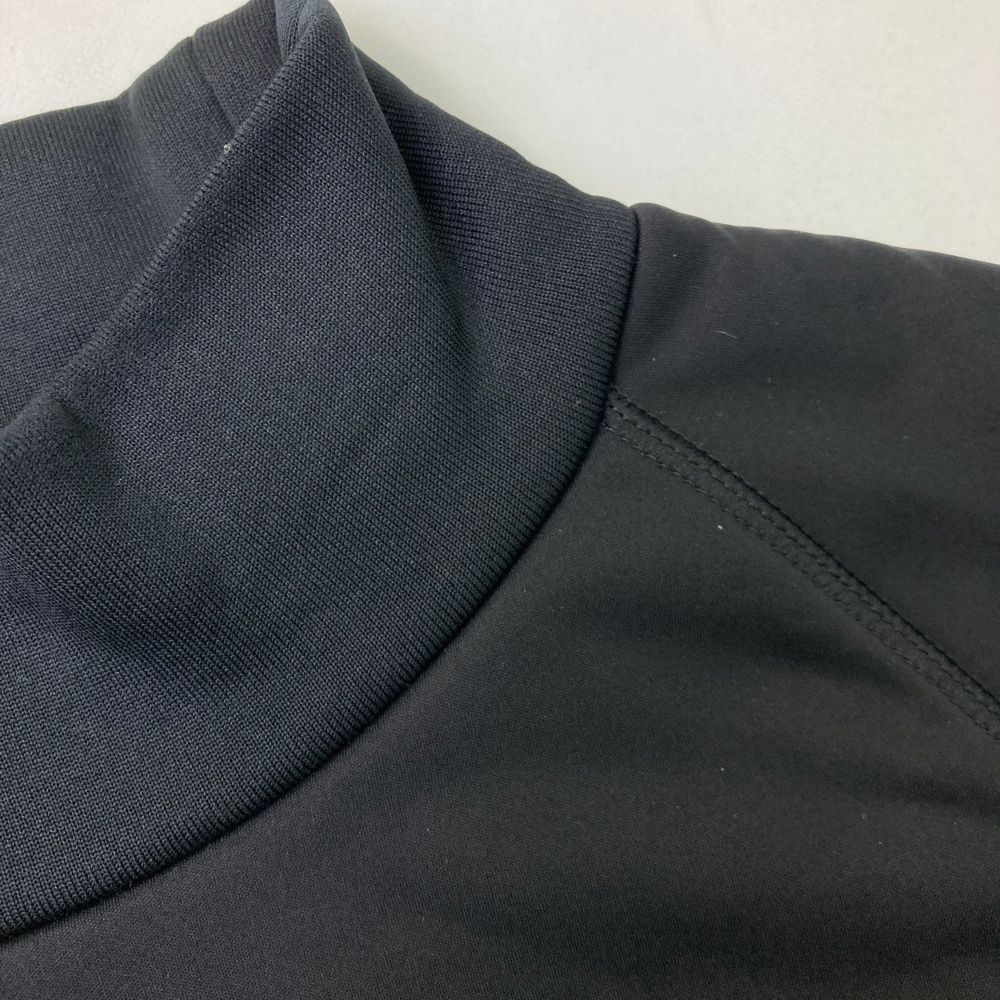 BRIEFING 裏起毛 モックネックTシャツ BRIEFING ネイビー 裏起毛