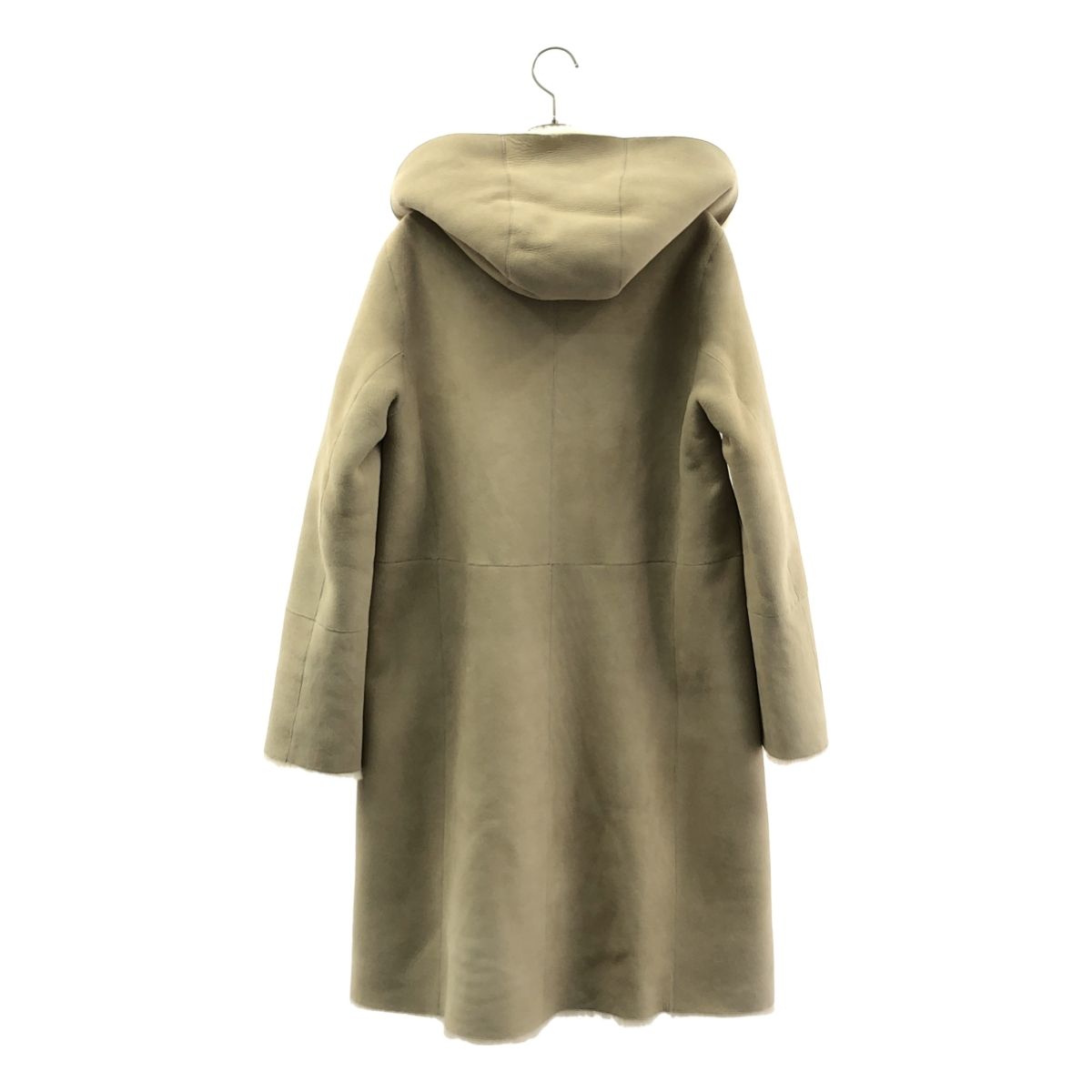 None / | TARA JARMON / タラ ジャーモン ムートン フーデッド ロング  