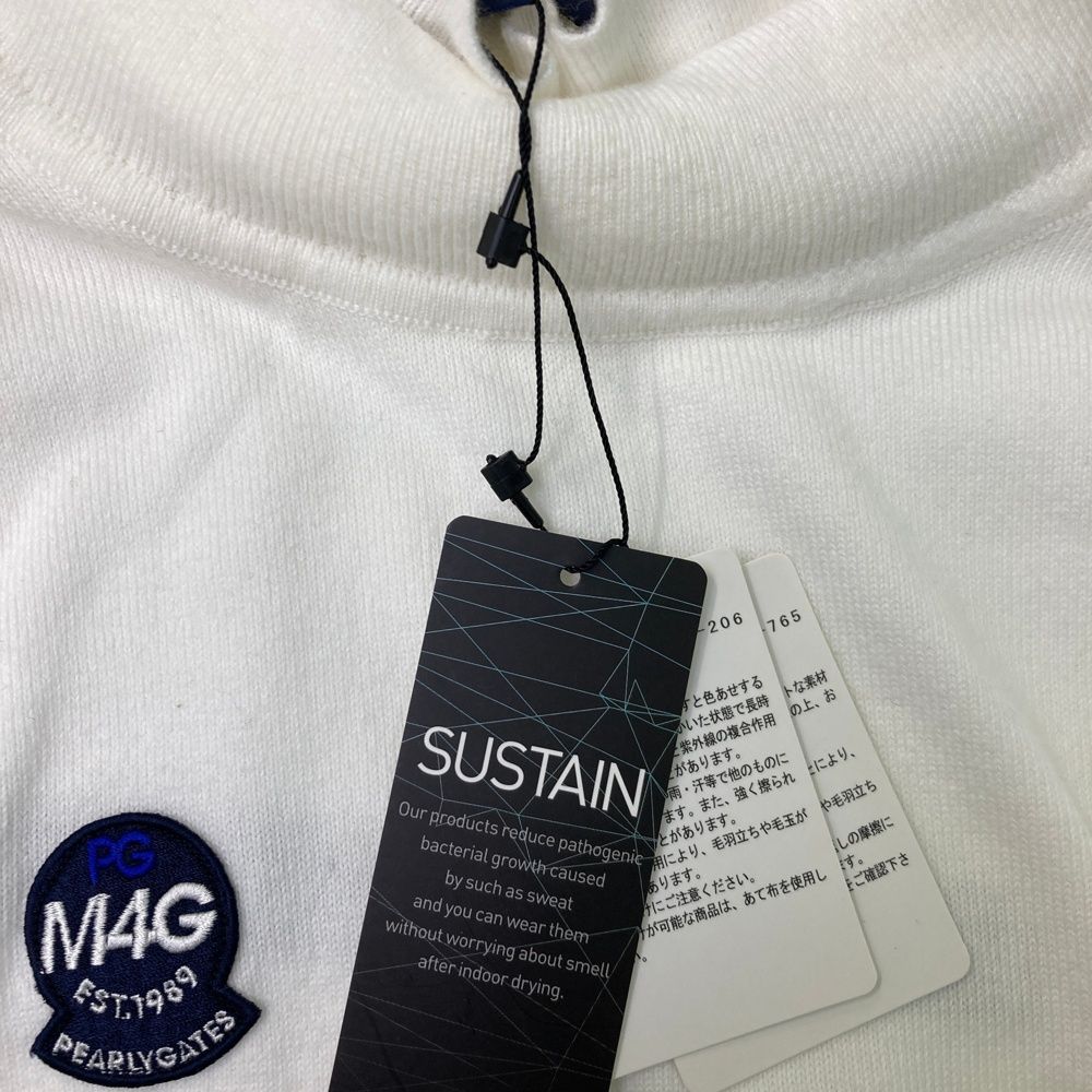 サイズ：4 PEARLY GATES パーリーゲイツ タートルネック ニット