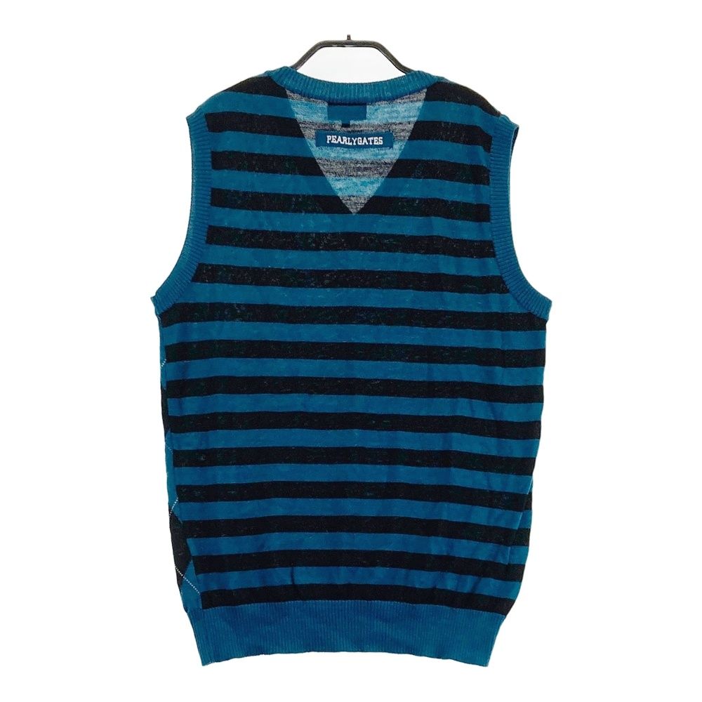 サイズ：4 PEARLY GATES パーリーゲイツ Vネック ニットベスト