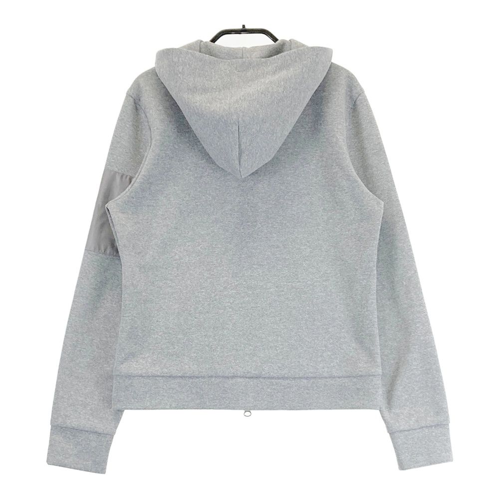 サイズ：M AND PER SE アンパスィ ジップパーカー グレー系