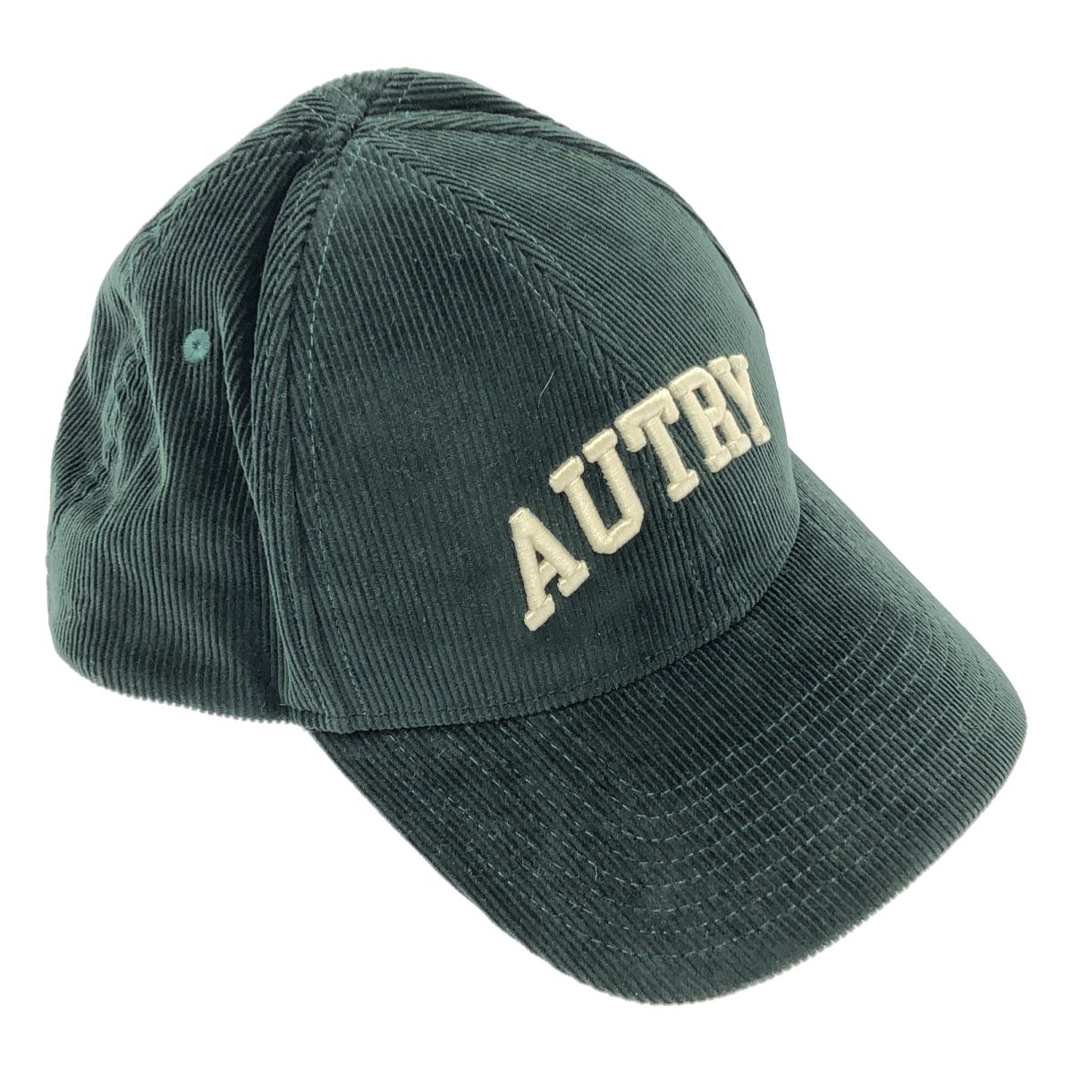 美品】 AUTRY / オートリー | CORDUROY CAP ロゴ キャップ | グリーン