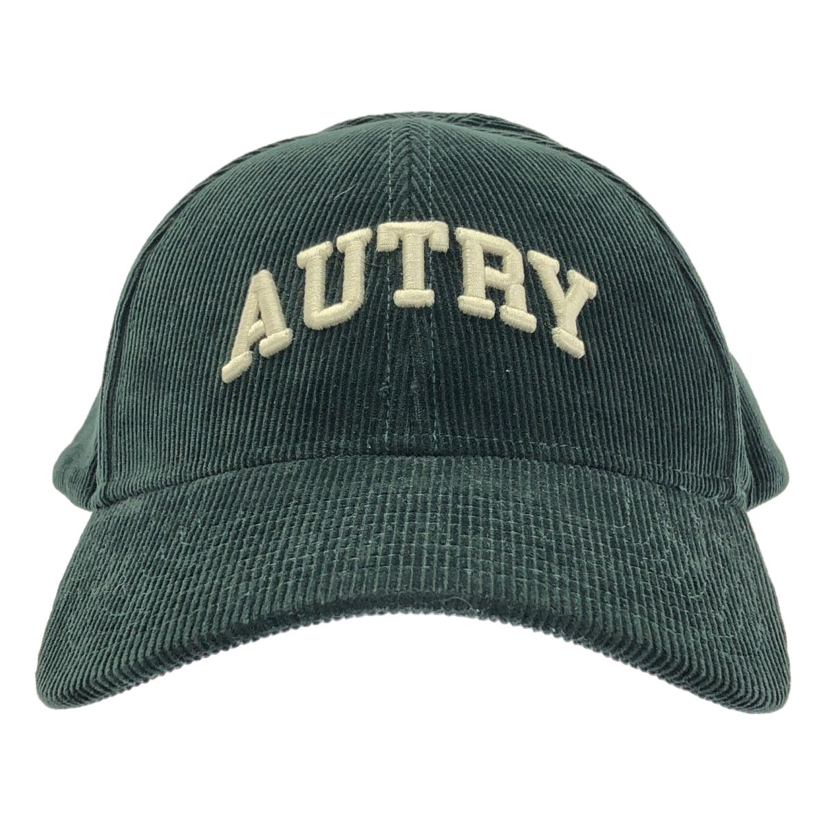 美品】 AUTRY / オートリー | CORDUROY CAP ロゴ キャップ | グリーン