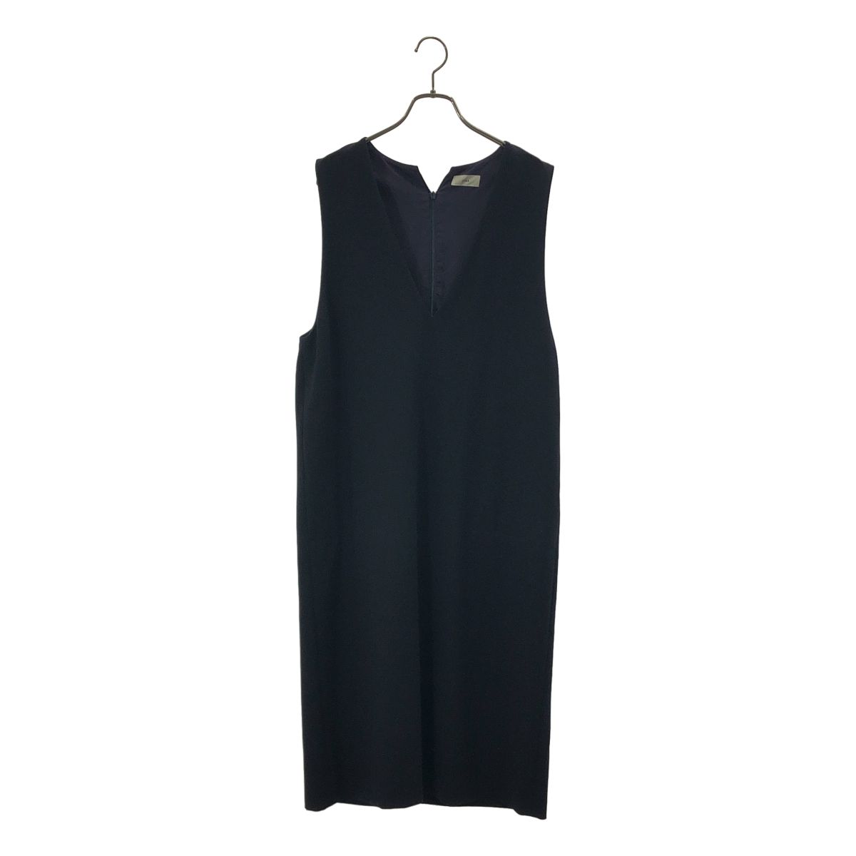 IENA / イエナ | 2WAYストレッチVネックワンピース | 36 | ネイビー