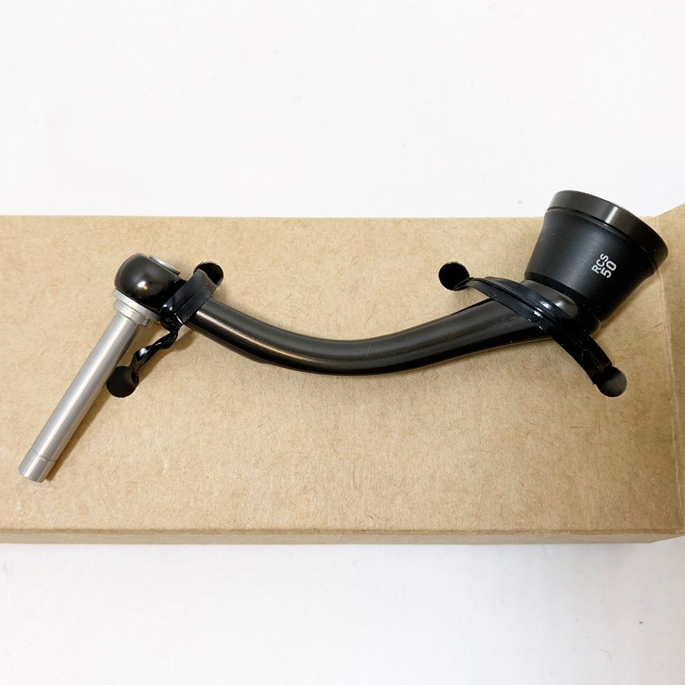  リール SLPワークス RCS 25マシンカットハンドル 25 マシンカットブラックハンドル 50 mm スピニングリール 89 スピニングリールパーツ リールパーツ