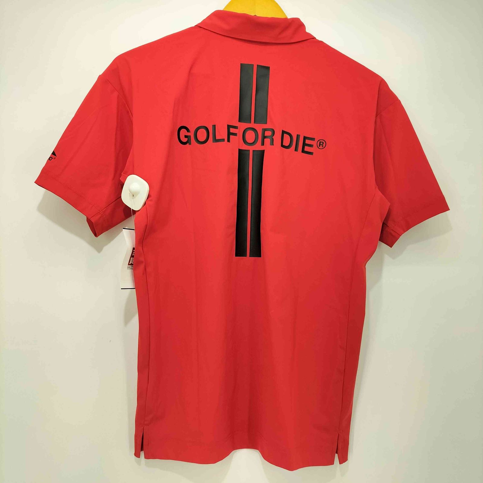 マークアンドロナ MARK＆LONA Option Performance Polo ロゴプリント