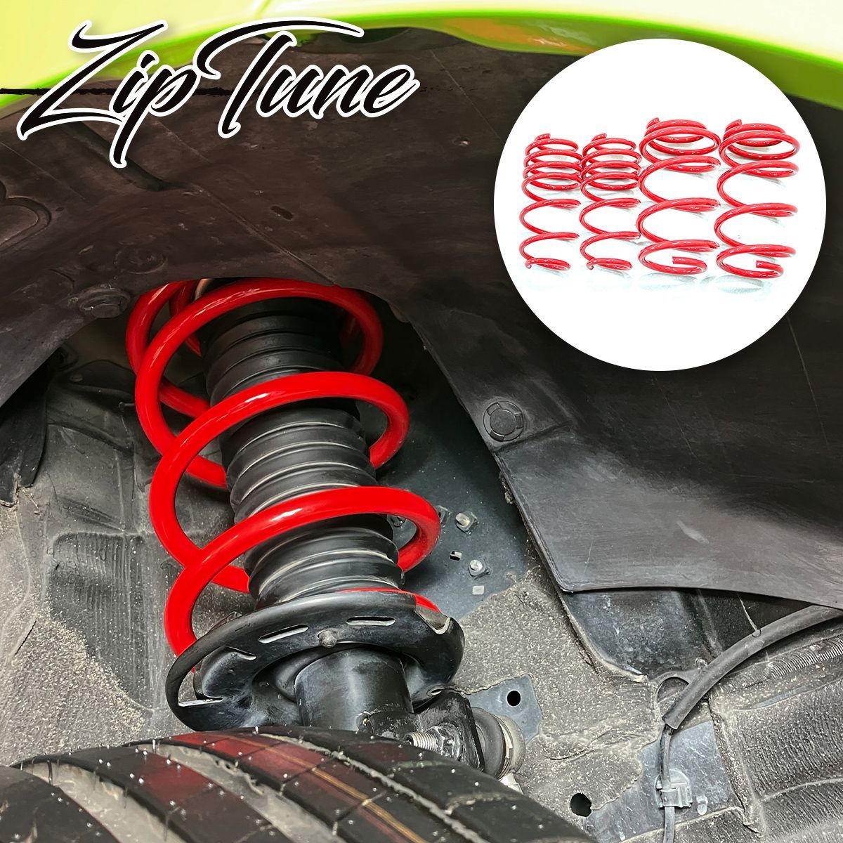 ZipTune ZC33S ダウンサス ZC33S スイフト 約20mm ローダウン