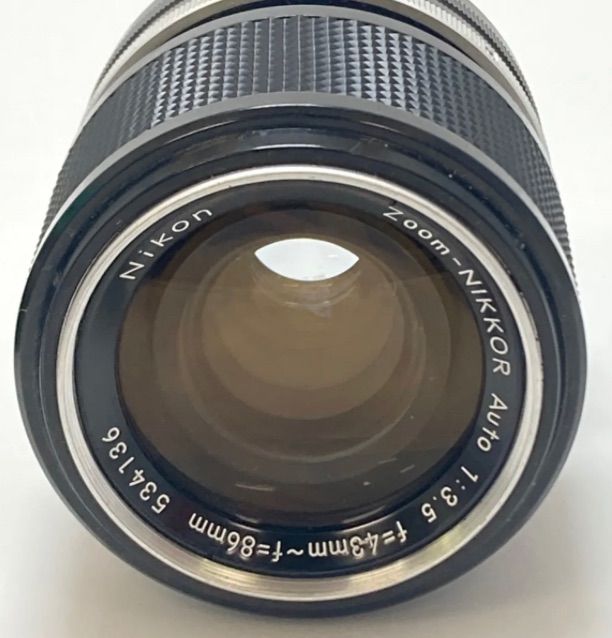 ☆ Nikon ニコン Zoom-Nikkor Auto F3.5 43-86mm Fマウント ズーム