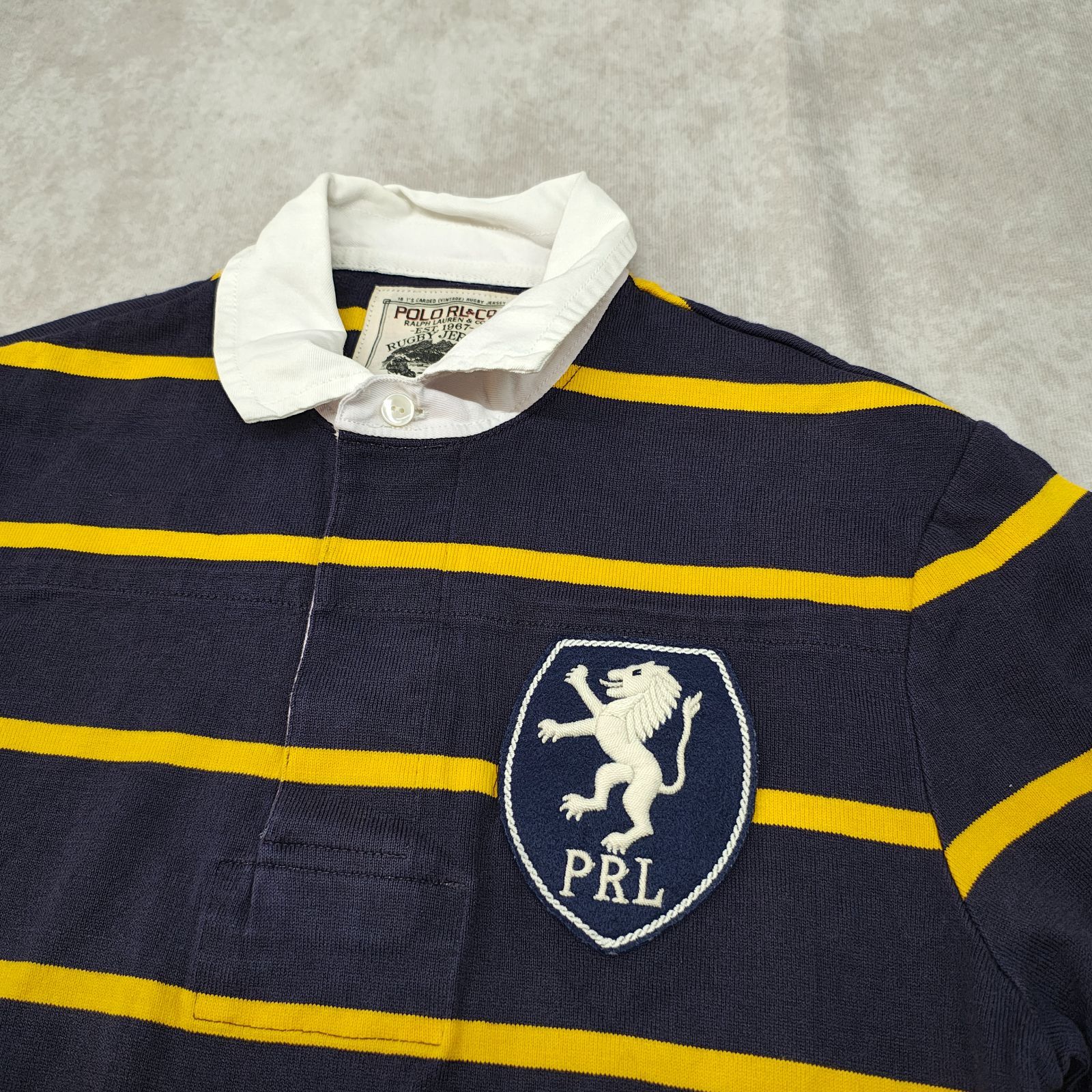 Ralph Lauren POLO&LCO. ラガーシャツ ゼッケン ワッペン xs 165 