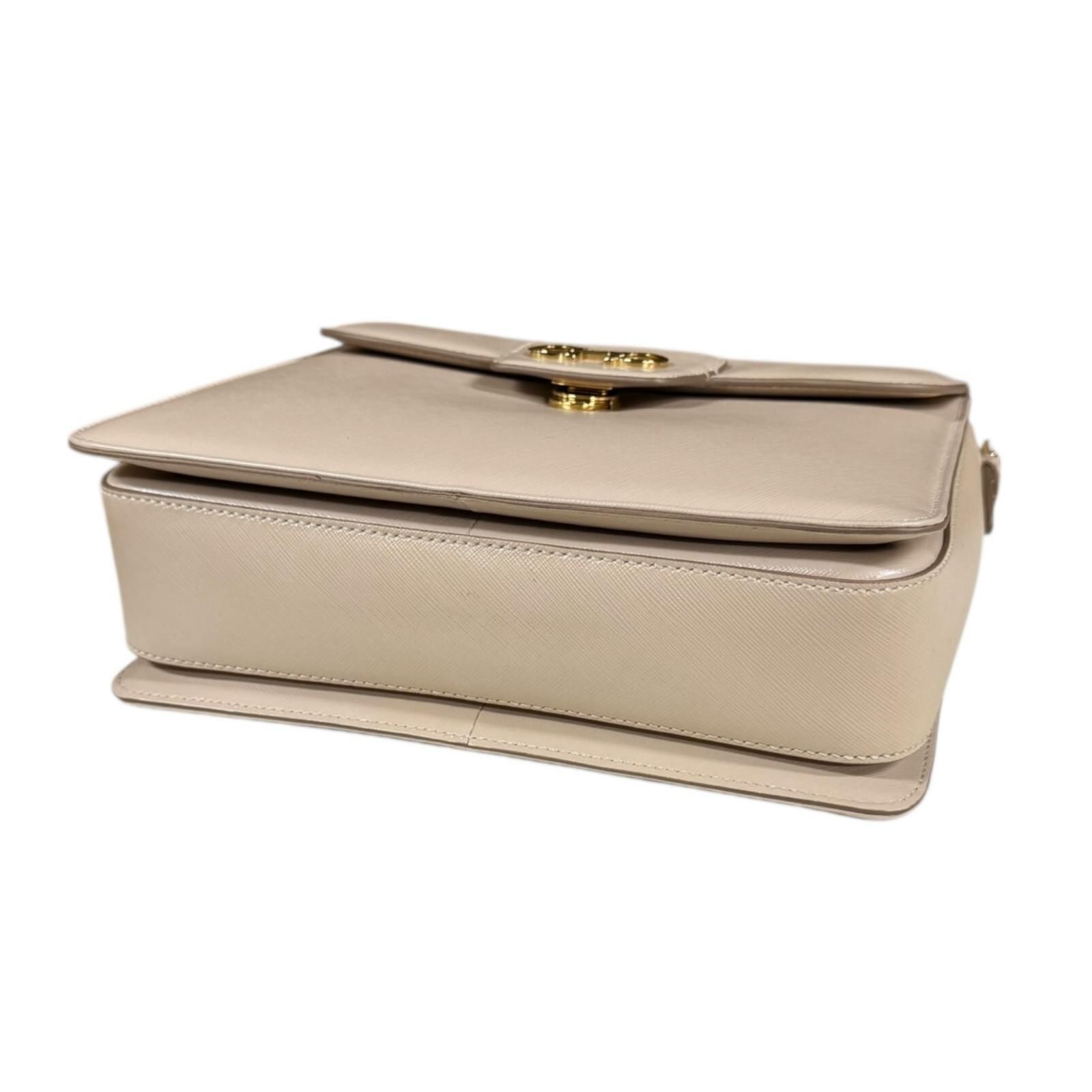 サルヴァトーレフェラガモ ショルダーバッグ レザー ベージュ