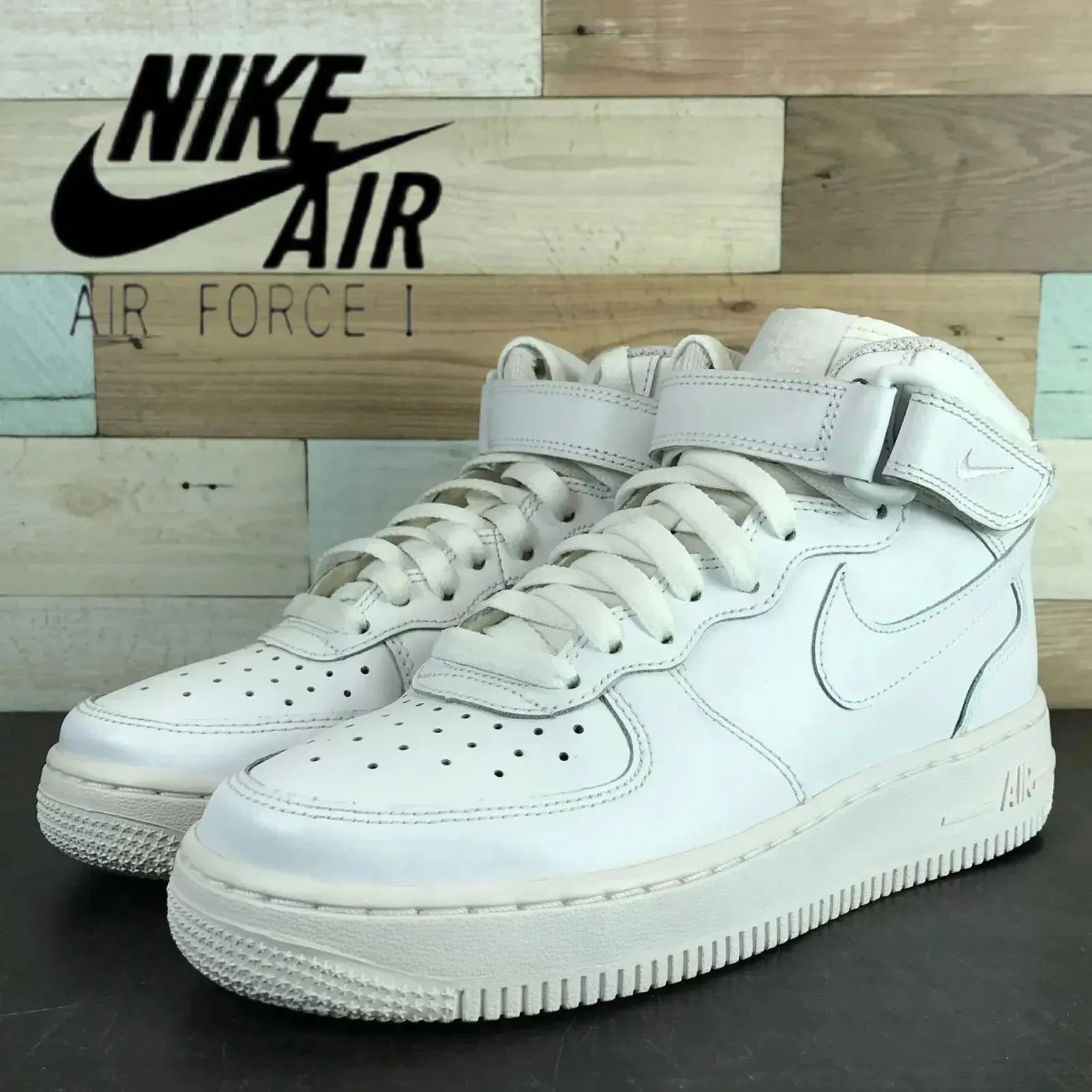 NIKE AIR FORCE 1 MID エア フォース 1 ミッド カット ホワイト 白
