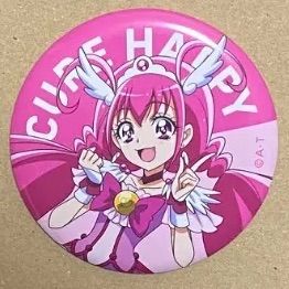キュアスカーレット　プリティピックアップフェア　缶バッジ　7点セット キュアハッピー 「プリキュアオールスターズ プリティピックアップ