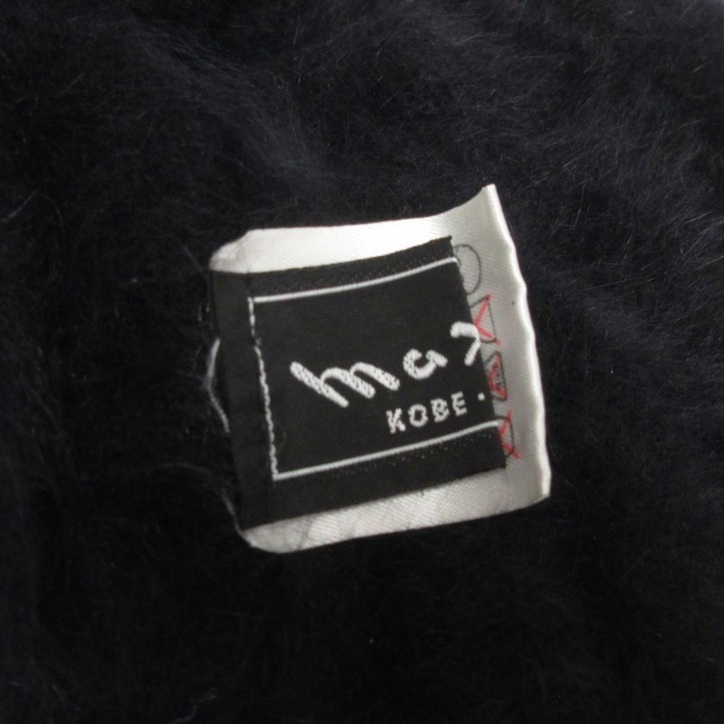 マキシン MAXIM ハット アンゴラ 黒 ブラック 帽子 - メルカリ