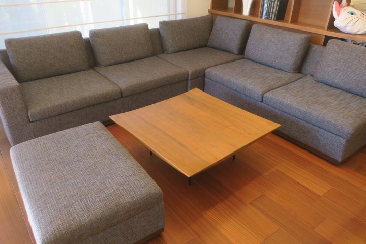 リッツウェル L字 ソファー ジーナ ファブリック 定97.1万 - メルカリ