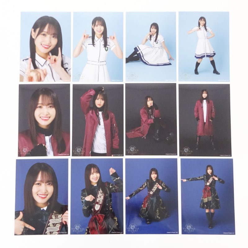 三重店】櫻坂46 菅井友香 生写真 9種コンプ 計36枚セット（欅坂46