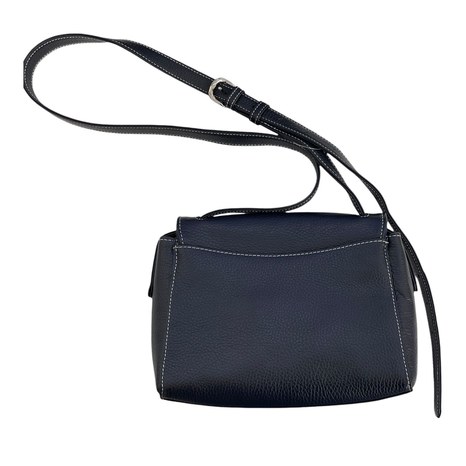 未使用品】キタムラ Kitamura レザー バッグ ブラック かばん 肩掛け