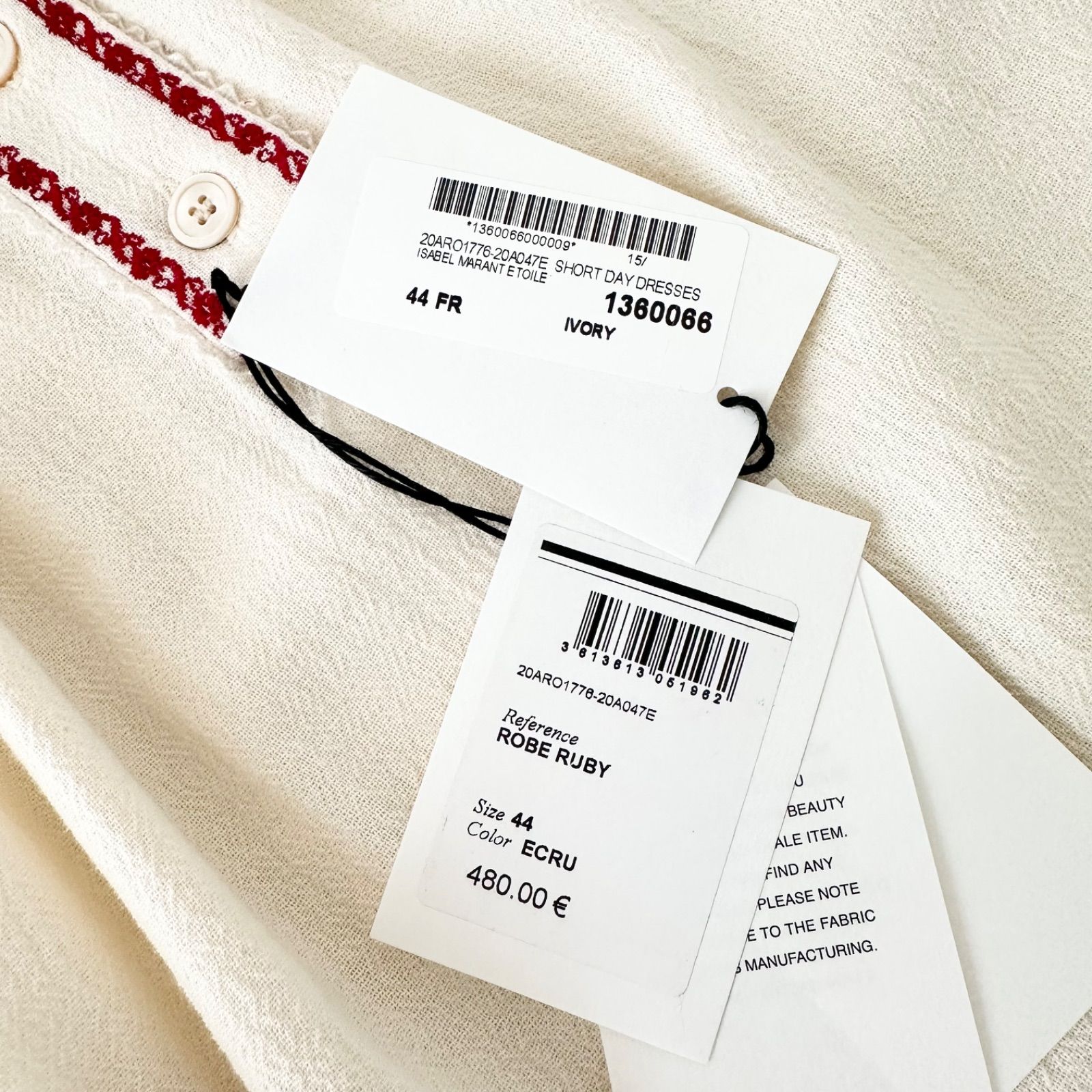 新品 ISABEL MARANT ÉTOILE イザベルマラン エトワール エンブロイ