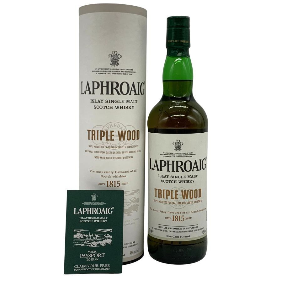 ラフロイグ トリプルウッド 700ml 48% 未開栓 - メルカリ