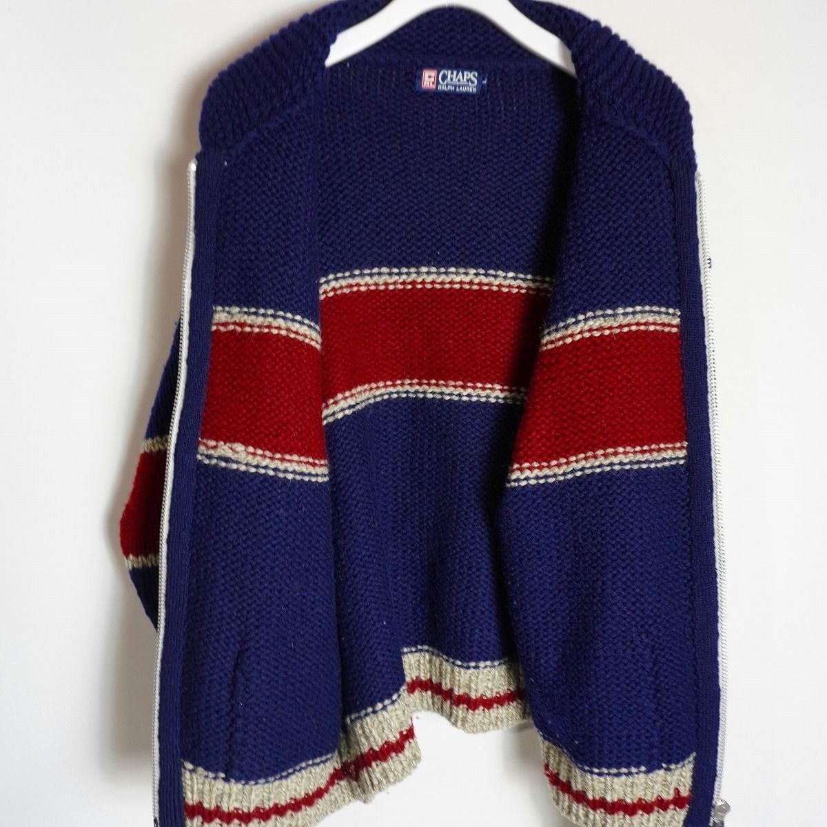 90S CRL CHAPS RALPH LAUREN チャップス ラルフローレン ジップ 