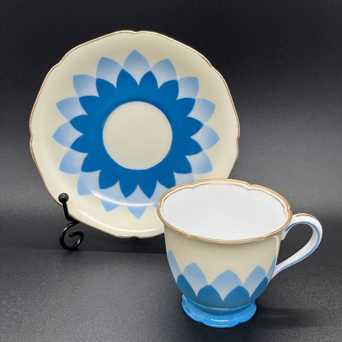 セール‼超美品 アールデコ オールドノリタケ　コーヒーポット 藍ラスター セール‼超美品 アールデコ オールドノリタケ コーヒーポット 藍