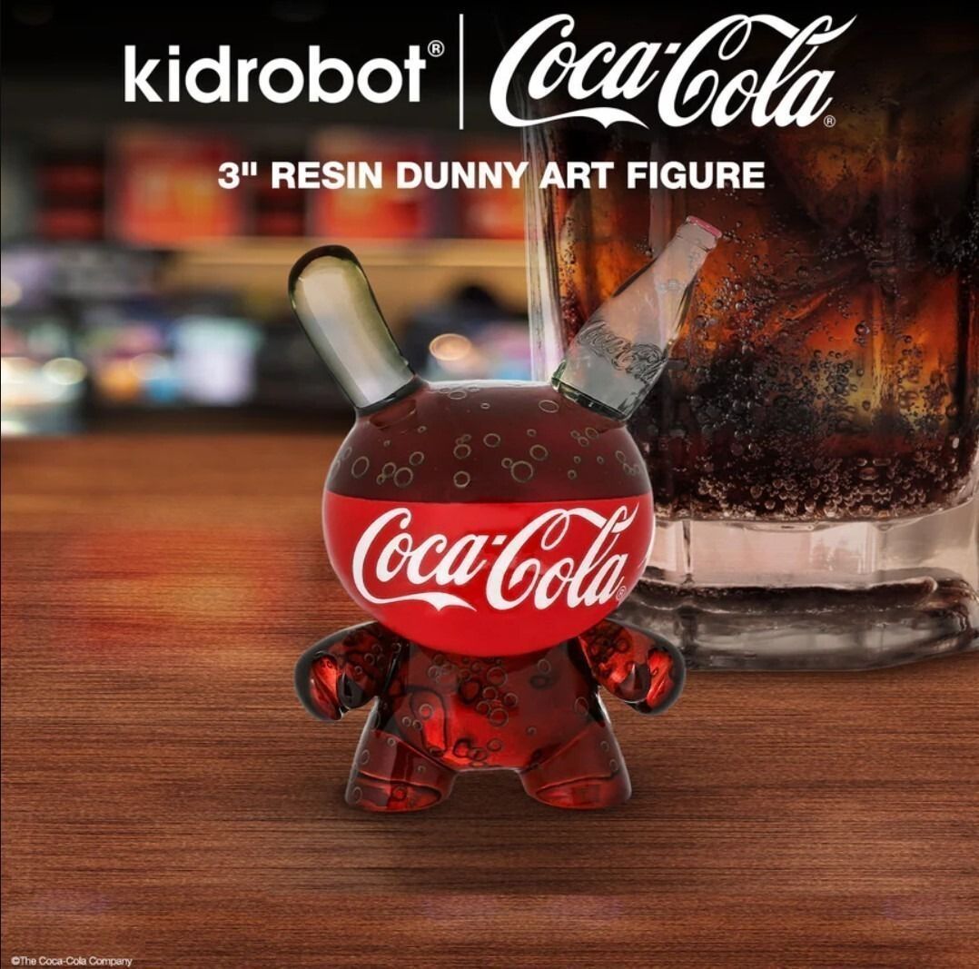 コカコーラ キッドロボット ダニー 3インチ フィギュア コラボモデル