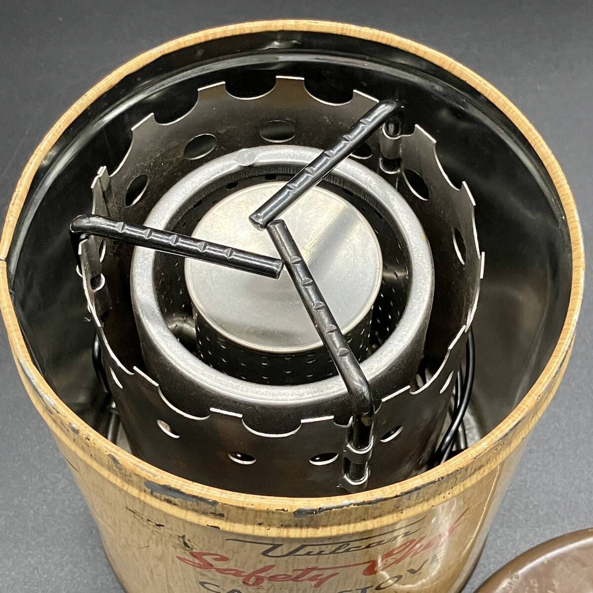 ヴァルカン セーフティ シェフ Vulcan Safety Chef CAMP STOVE 未点火 ビンテージ アウトドア ヴィンテージ INP_G 07