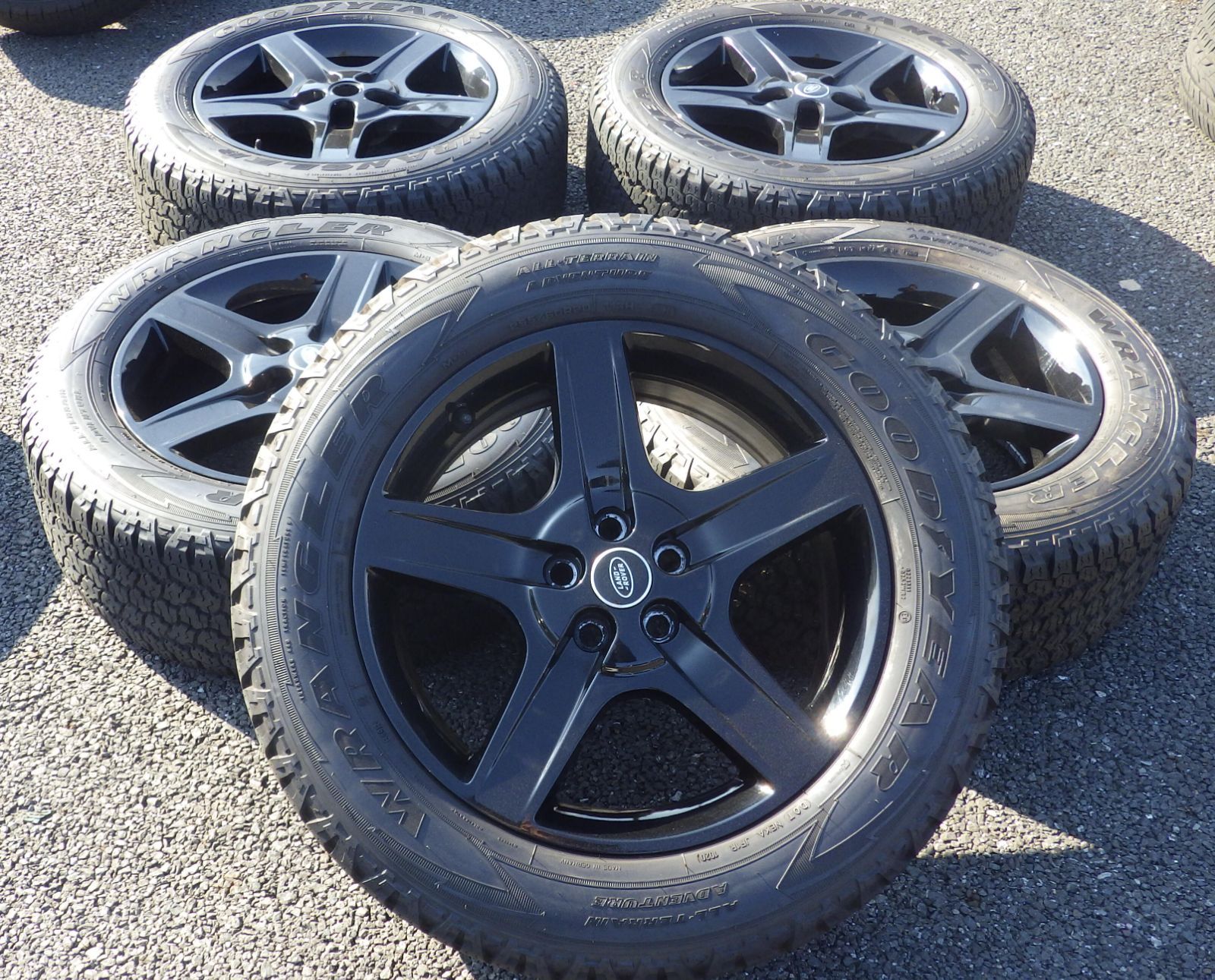 D1626)AWタイヤ☆ディフェンダー□LAND ROVER 純正／GOOD YEAR