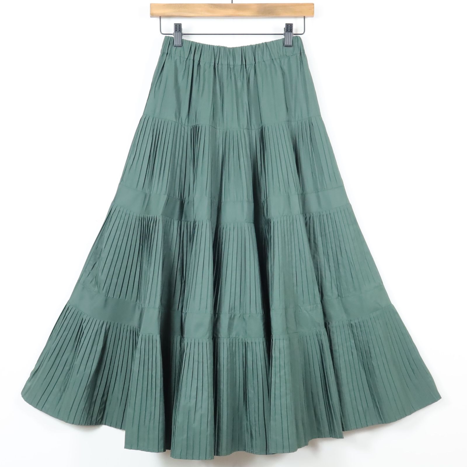 美品】ビアズリー☆細かいプリーツが可愛い♪ フレアスカート サイズF