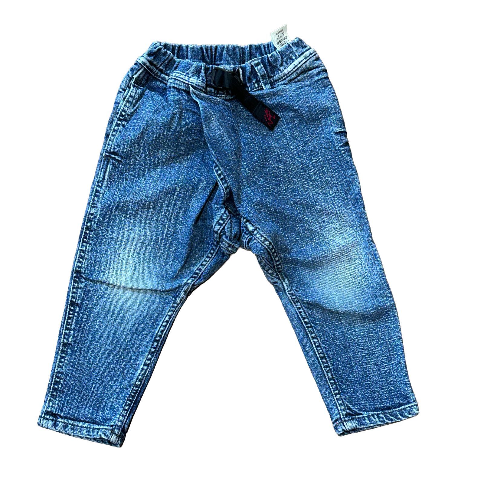 DENIM DUNGAREE Gramicci パンツ　130 GRAMICCI グラミチ DENIM DUNGAREE インディゴ サイズ100 キッズ