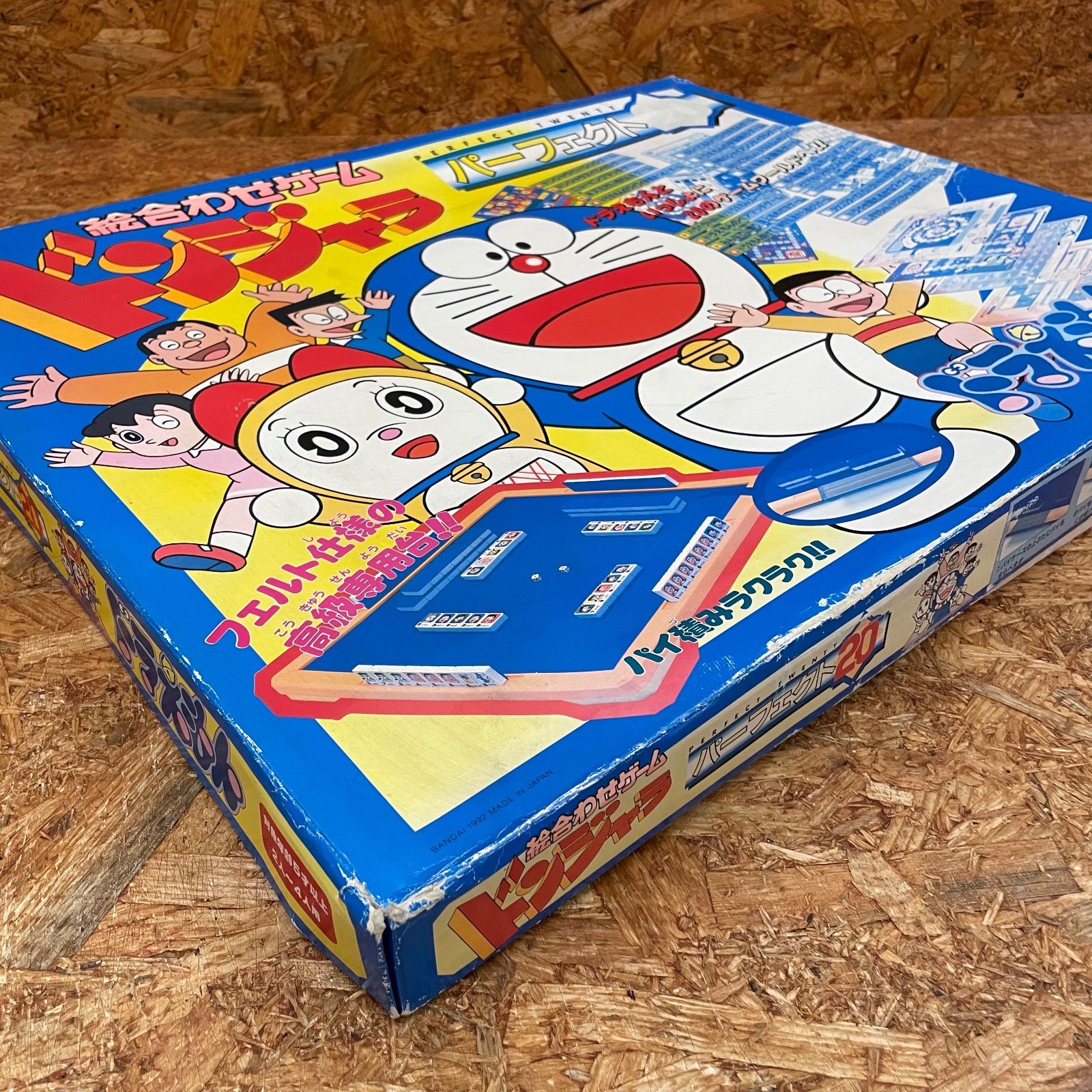 1992年 当時物 BANDAI ドンジャラ ドラえもん バンダイ 麻雀 レトロ