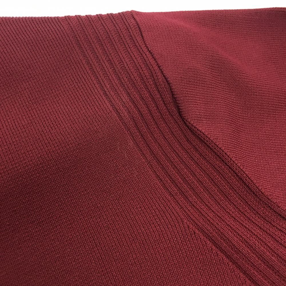 美品】レザレクション セーター ボルドー ニット ロゴ刺しゅう