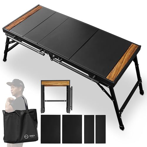 キャンプテーブルセット カバン付き IGTテーブル2個 1個追加(合計3個