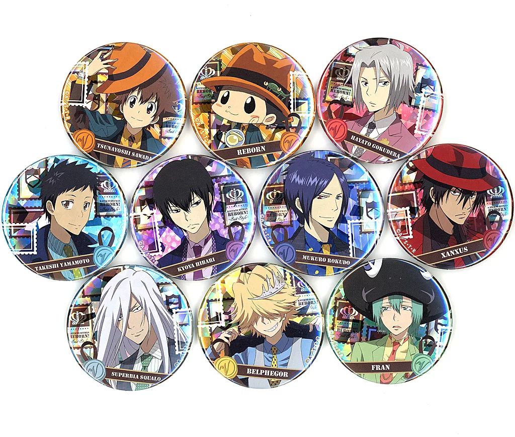 中古】バッジ・ビンズ 全10種セット 「家庭教師ヒットマンREBORN